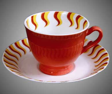 Color Series Cup and Saucer Set