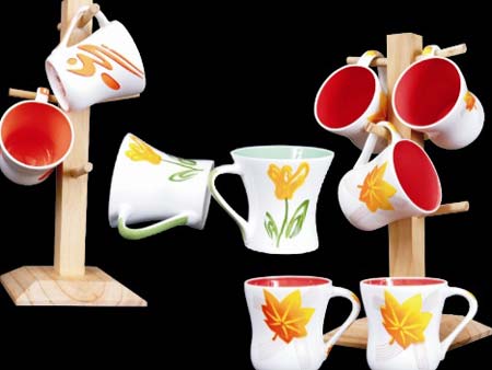 Floral Series Coffee Mugs