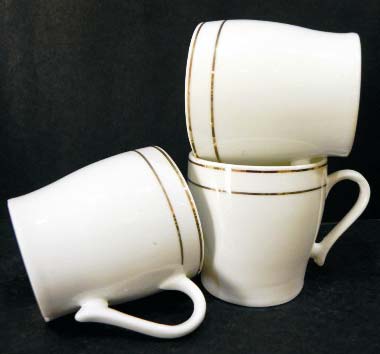 Gold Line Series Coffee Mugs