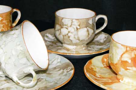 Luster Series Cup and Saucer Set