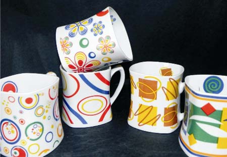 Square Harmonic Series Coffee Mugs