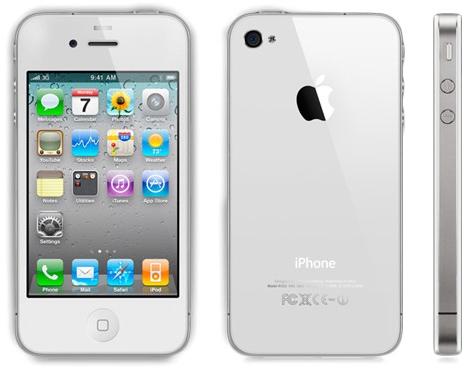 Apple iPhone 4 32GB White Unlocked (Never Lock)