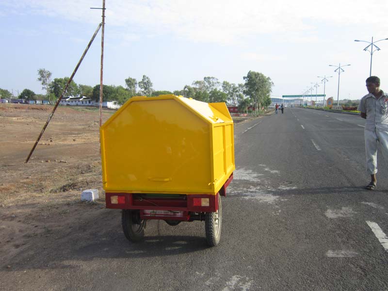 E Rickshaw Garbage Container