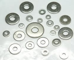 Round Polished Metal Plain Washers, for Fittings, Size : Multisize
