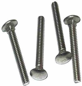 Stainless steel carriage bolt, Feature : Sturdy Construction, Brilliant Quality