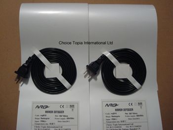 Foil Heaters For Demisting Mirrors