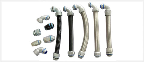 Metallic Double Lock PVC Liquid Tight & Braided Flexible Conduits Pipe