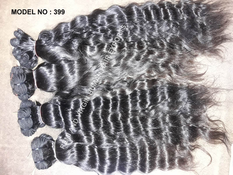 100% natural raw indian temple hair, Type : Extension at best price INR  1,385 / Pack in Ludhiana Punjab from Remi and Virgin Human Hair Exports |  ID:3151001