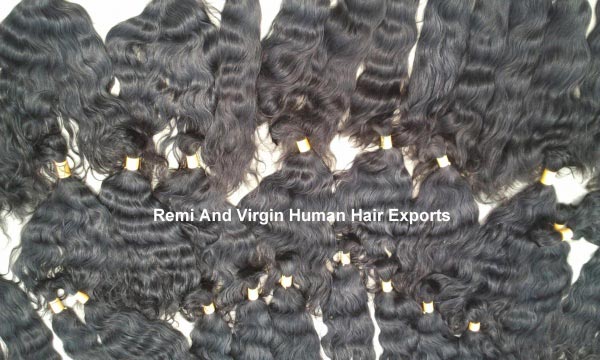 RVHHEXPORTS Indian Human Remy Hair, Style : Wavy