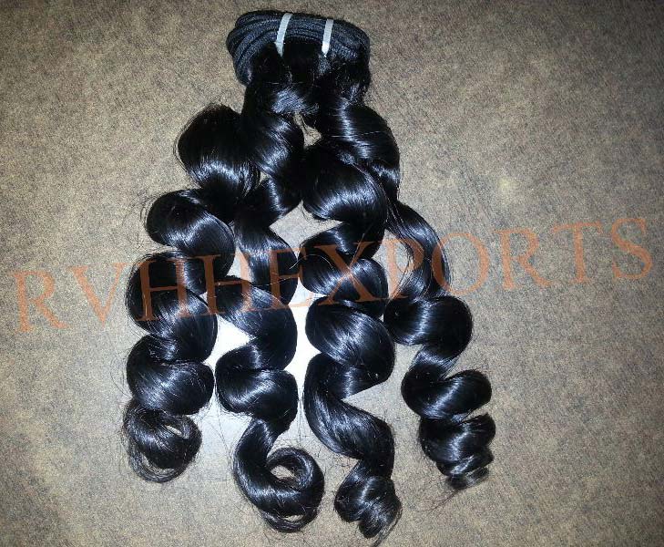 Indian Remy hair curly extension