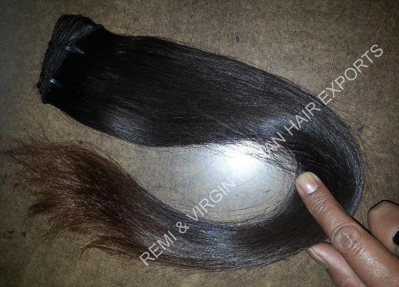 Indian Straight Virgin Ombre Color, Length : 10-30 Inch