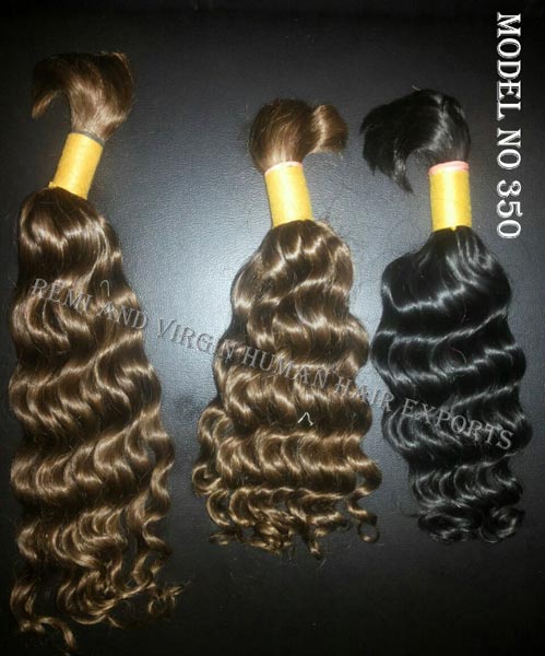 Loose Unstitched Natural Curly Hair, Certification : FUMIGATION