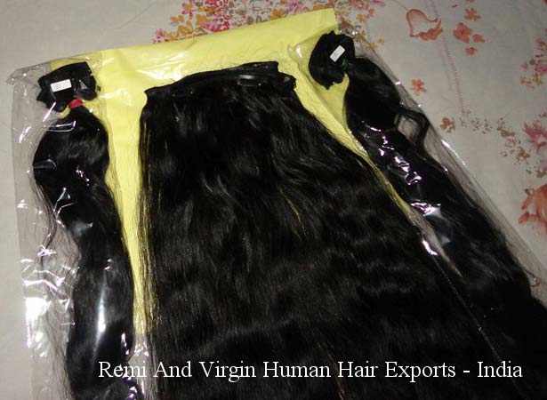 Micro weft hair extensions