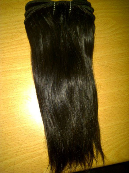 Natural Straight Remy Hair Weft, Length : 10 inch -32 inch
