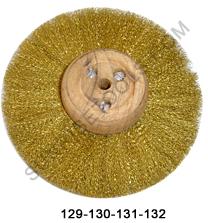 Brush Circular Brass