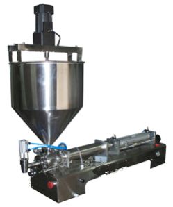 Semi Automatic Thick Sauce Filling Machine