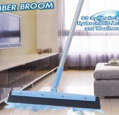 Rubber Broom