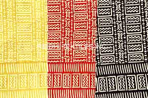 Bagru Print Curtain Fabric and Curtains