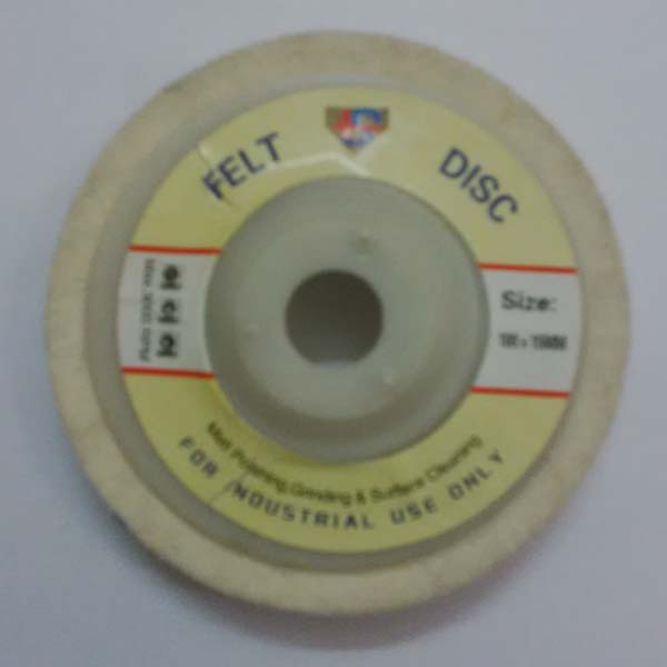 Felt disc, disc size : 4inch