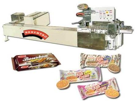 One Edge Machine with Cream Biscuit Feeders