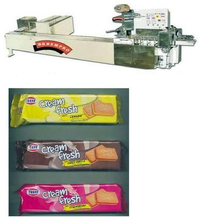 Pineapple Cream Biscuit Wrapping Machine