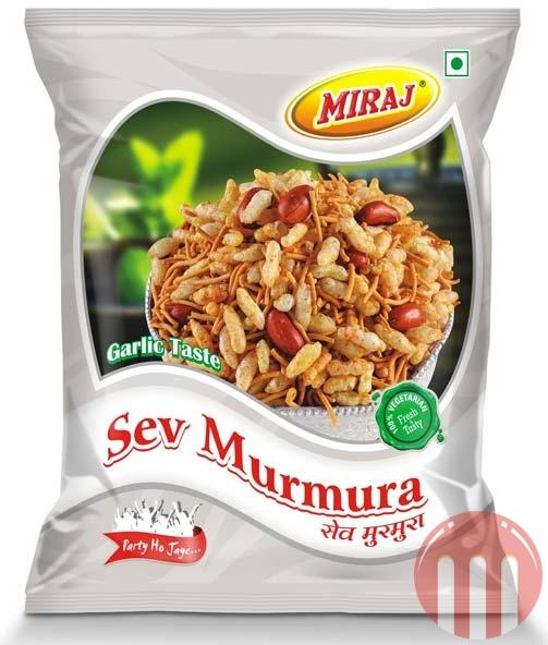Murmura Sev Namkeen, for Snacks, Packaging Type : Plastic Packet