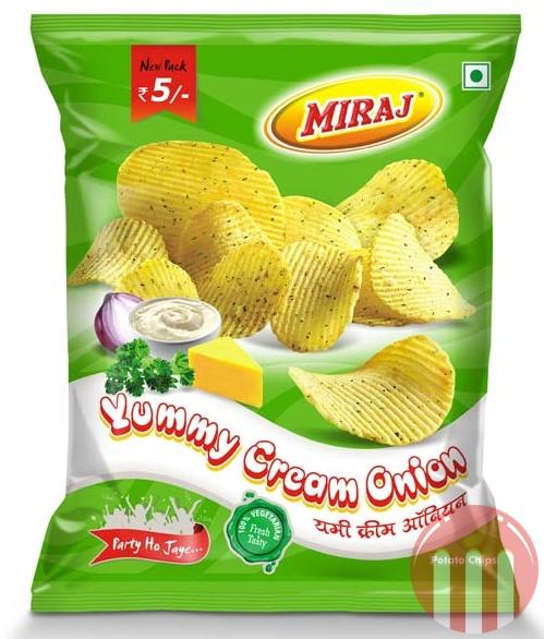 Yummy Cream Onion Wafers