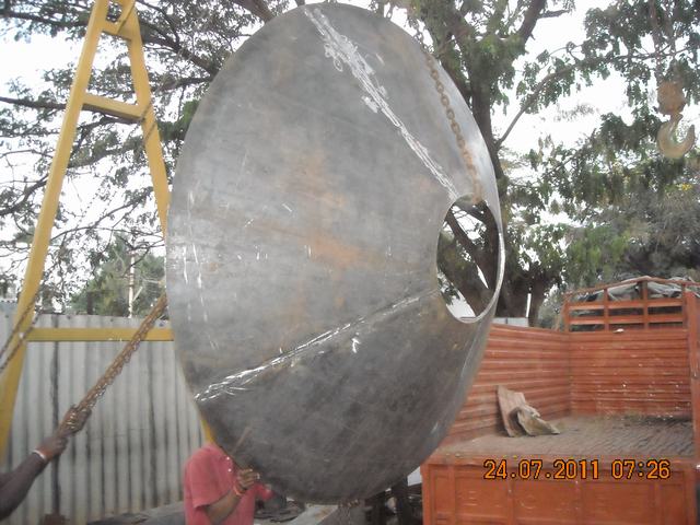 Steel Plate Rolling Cone