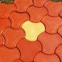 Rubber mould tiles