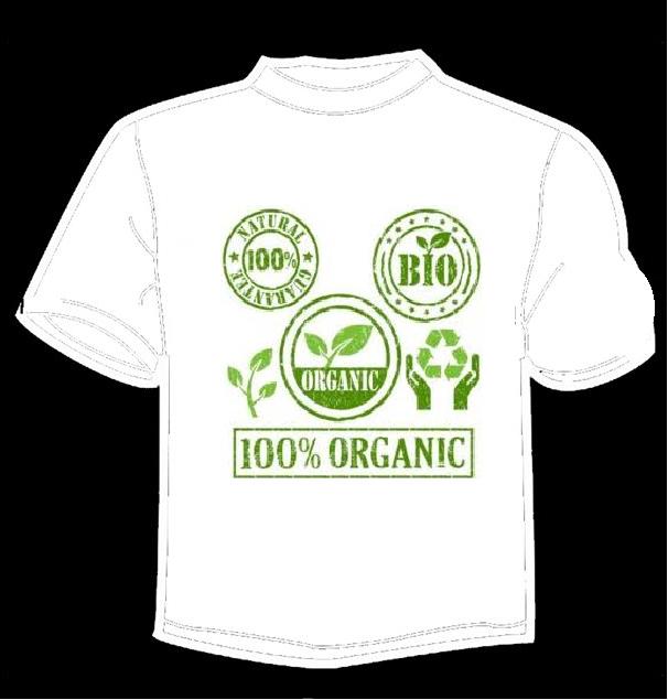 100% Organic Cotton T-shirt,Polo shirt