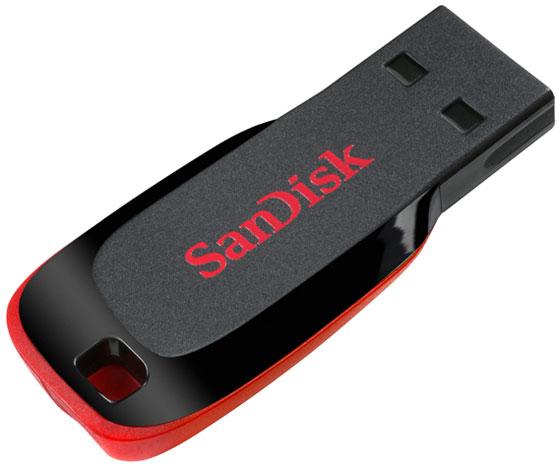 Sandisk cruzer blade pen drive, Capacity : 2GB to 32GB