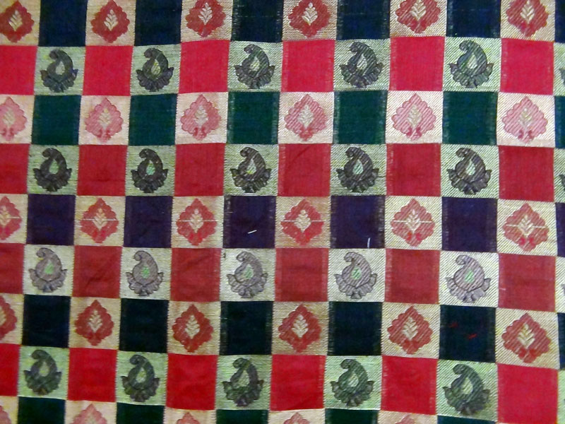 Chanderi Chaukri Fabric