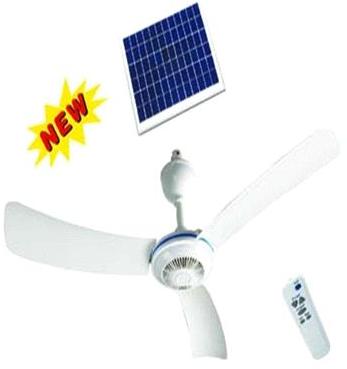 BLDC 12VDC Solar Soltar Dc Ceiling Fan, for Air Cooling, Blade Size : 18 Inch, 1200mm