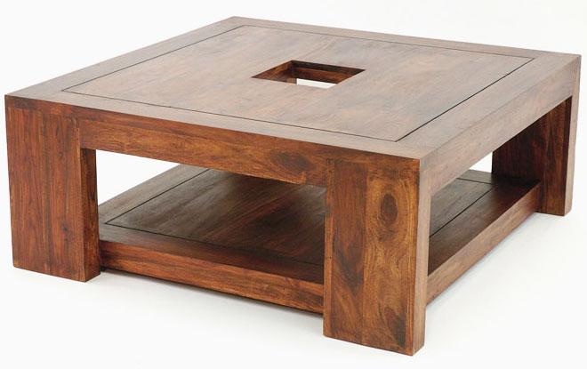 Wooden Coffee Table 04