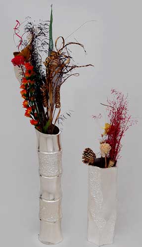 Silver Plated Flower Vase