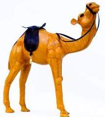 HandMade Wooden camel