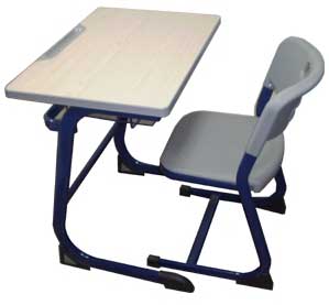 School Desk & Chair (CW532)
