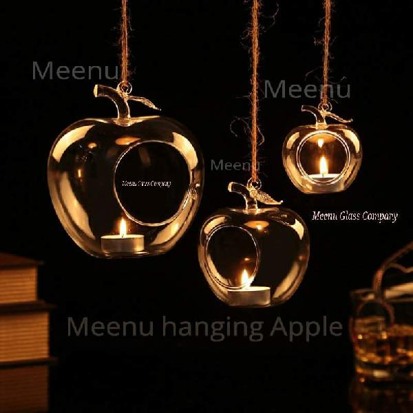 Meenu Hanging Apple Lamps, for Home, Mall, Hotel, Packaging Type : Box