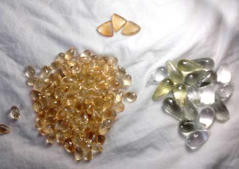 Pears Polished Citrine Gemstones, for Jewelry, Gender : Unisex