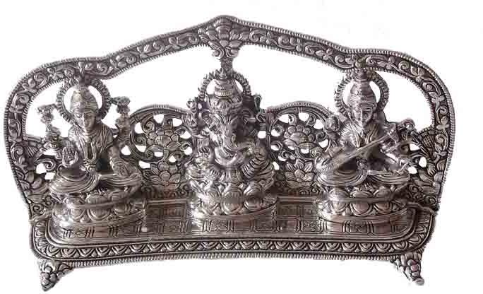 Laxmi Ganesh Saraswati Idols