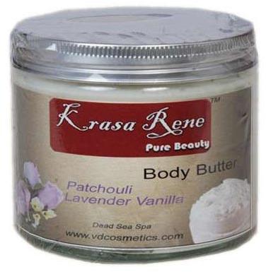 Dead Sea Body Butter Cream (Patchouli Lavender Vanilla)