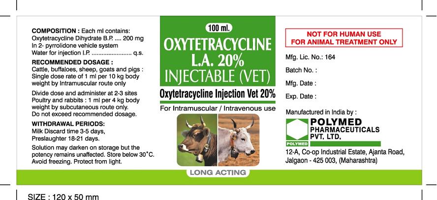 Oxytetracycline 20% La Injection