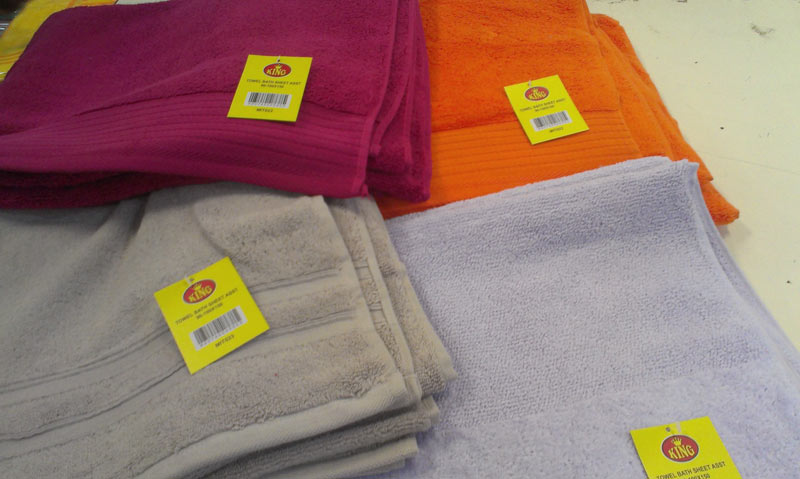 Cotton Terry Towels