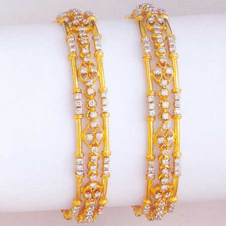 Diamond Bangles Db - 002