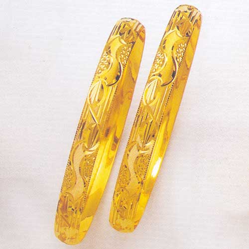 Gold Bangles Gb - 001