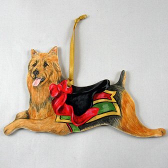 Terrier Carousel Ornament