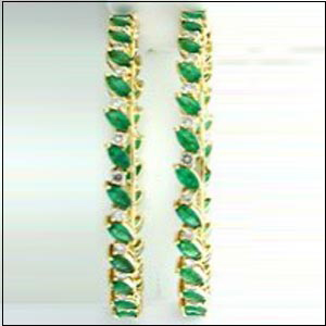 Emerald Bangles Vjm-5739