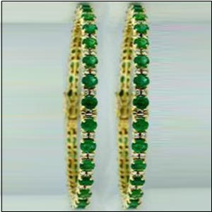 Emerald Bangles Vjm-5831