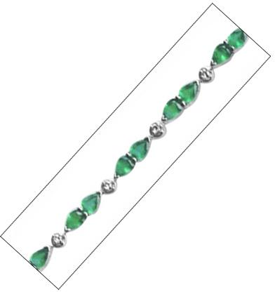 Emerald Bracelets Vjbr-00087