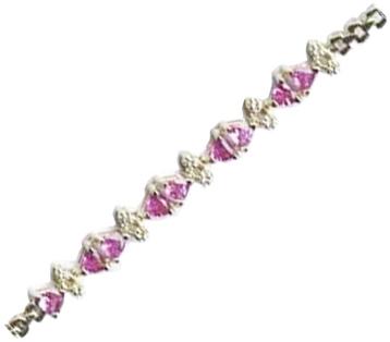 Sapphire Gold Bracelets M-6163